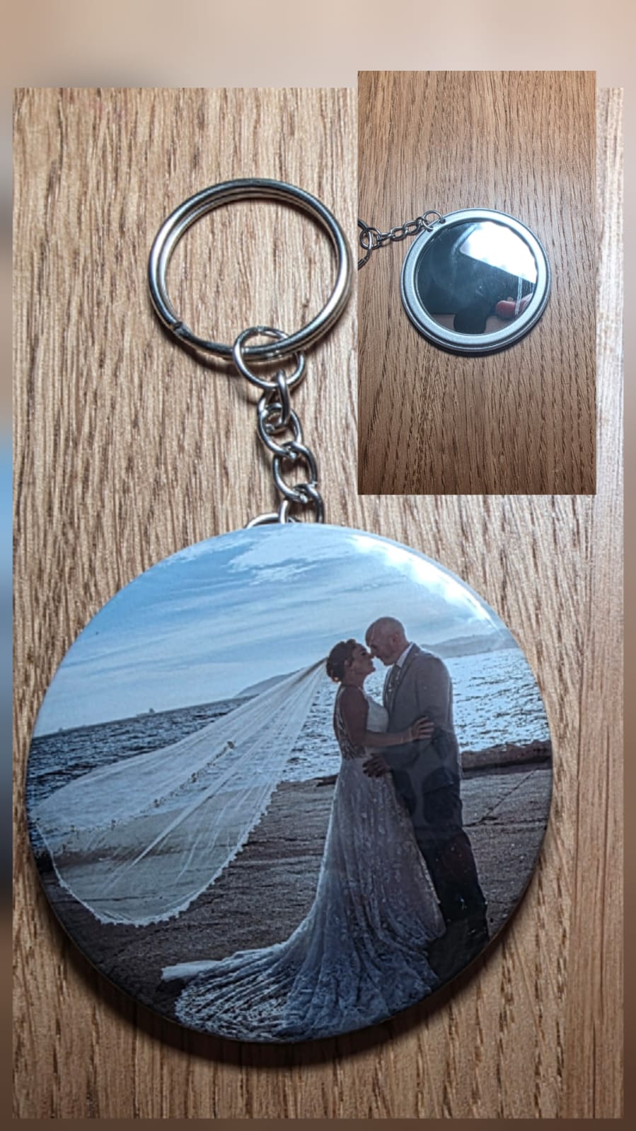 Mirror keyring